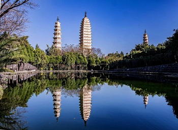 Drei-Pagoden-Tempel (San Ta Si) in Dali