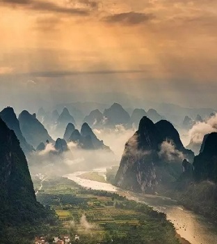 Guilin Li-Fluss Fahrt Reisen China