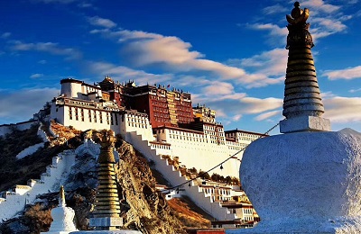 Potala Palast in Lhasa Tibet Reise