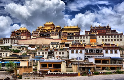 Songzanlin Kloster in Shangri La Yunnan