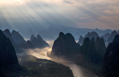 Guilin Li-Fluss Fahrt China Reisen